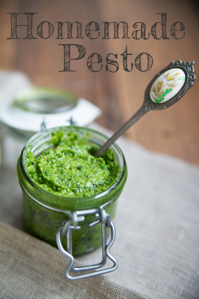 Homemade Pesto Foodtastic