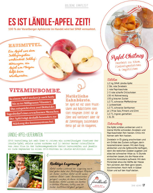 Picture for Apple Chutney in the new SPAR HEIMAT