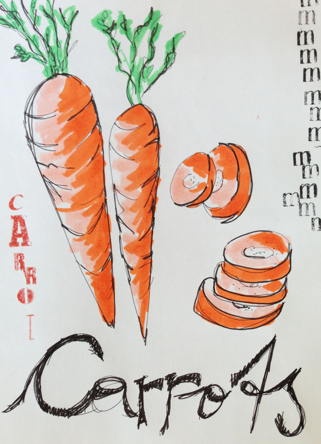 Suppito’s Lukewarm Carrot and Radish Salad