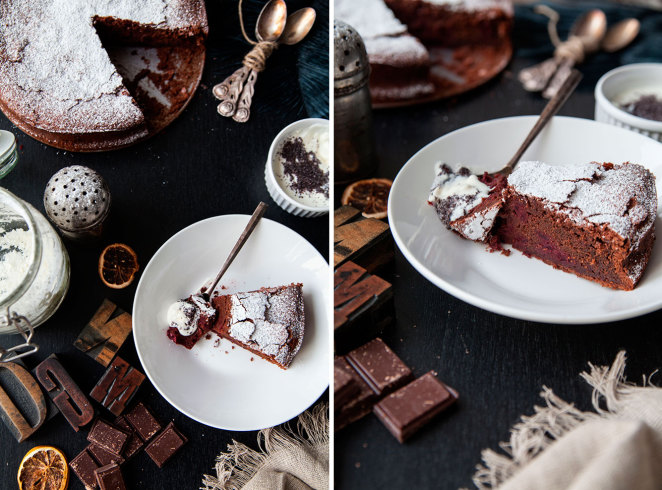 Chocolate Cake with Beetroot