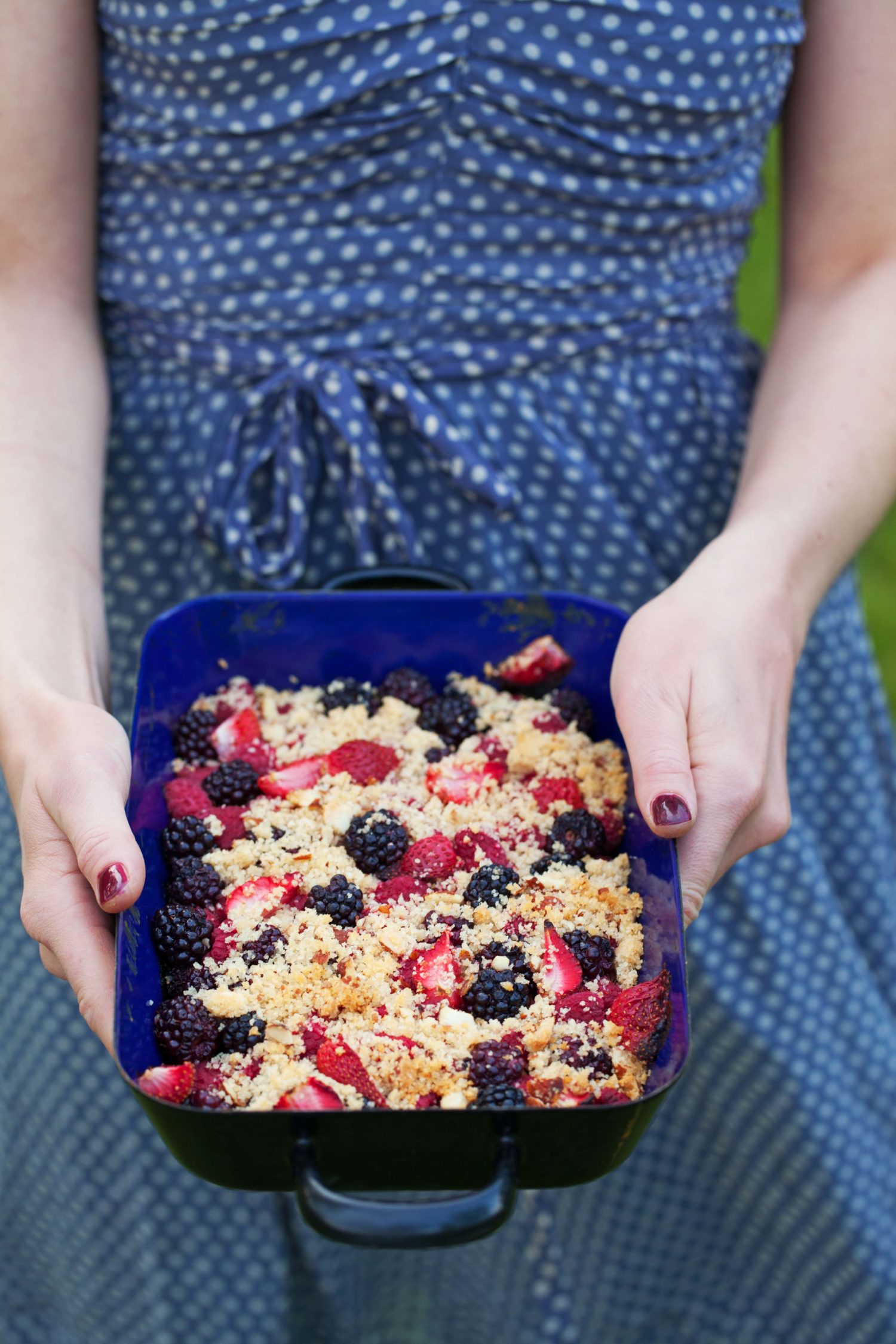 Summery Berry Crumble