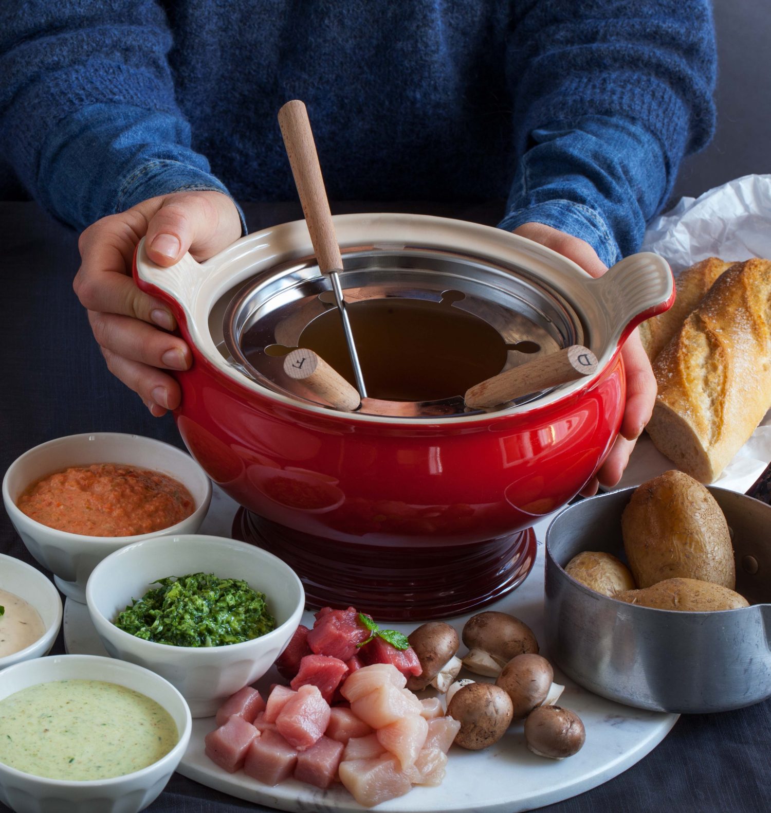 Meat Fondue or Hot Pot for Christmas?