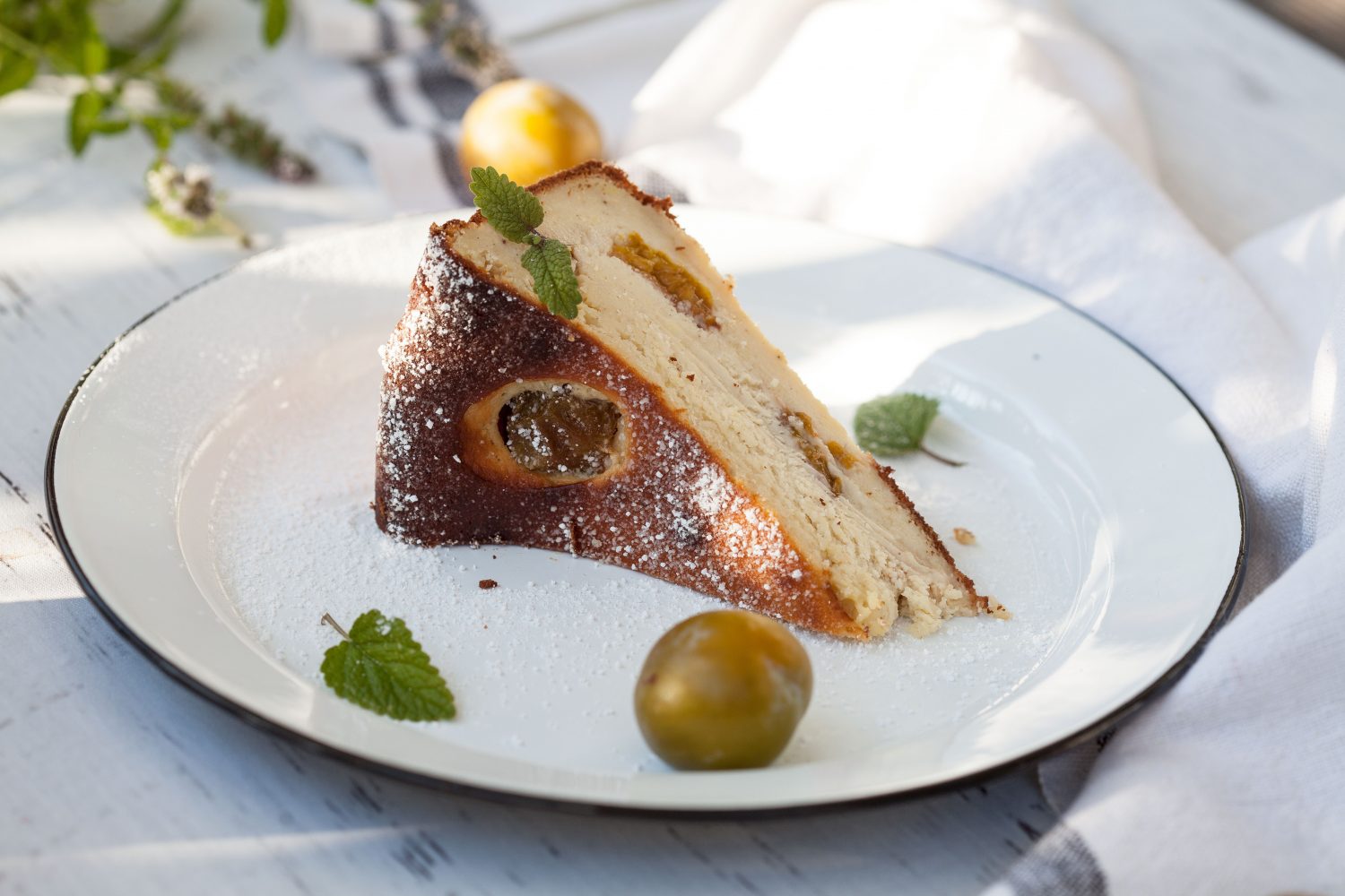 Glutenfreier Käsekuchen ohne Boden