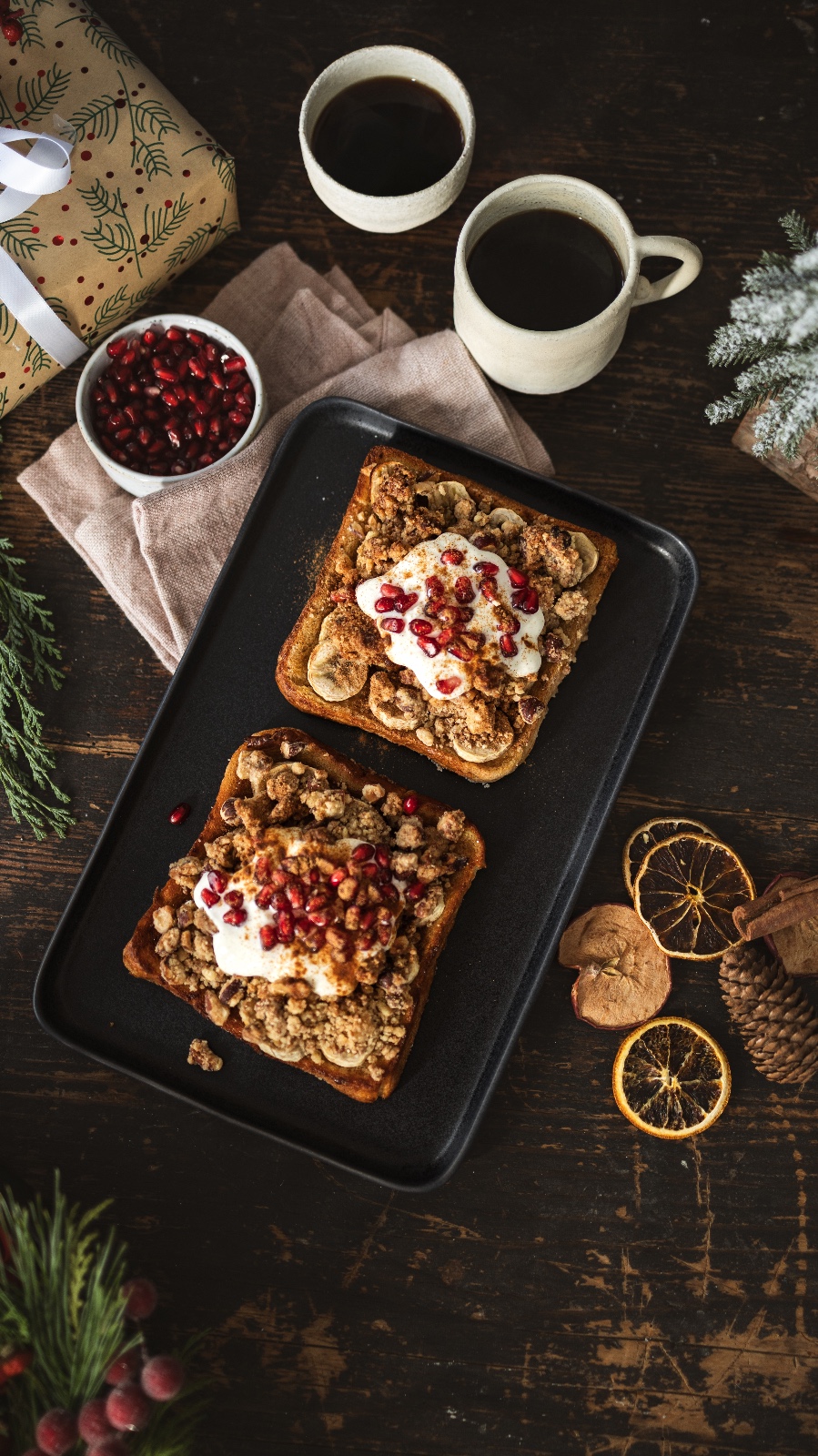 Christmas Coffee French Toast