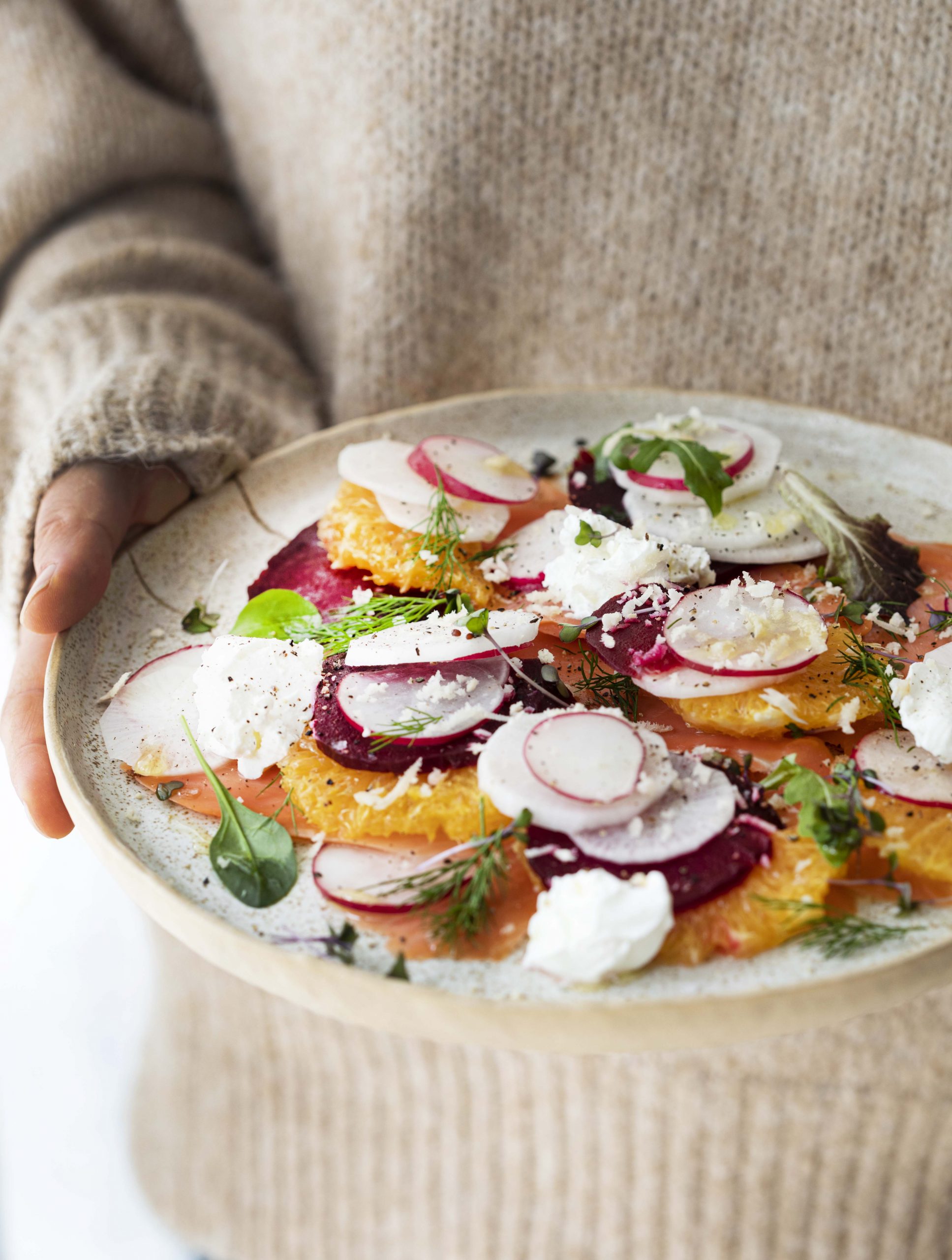 Weihacht&shy;liches Wild&shy;lachs Carpaccio